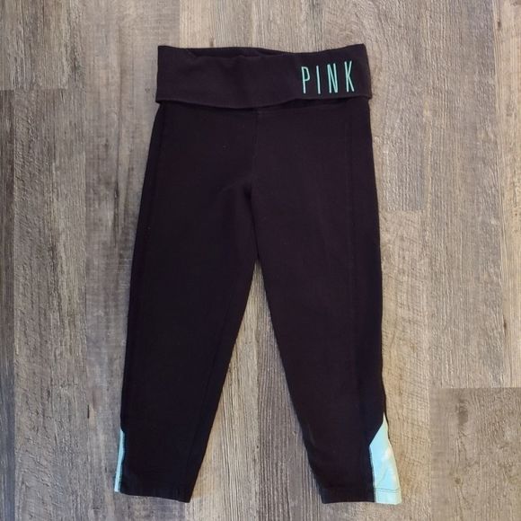 PINK Victoria's Secret Pants - Vs pink cropped yoga leggings